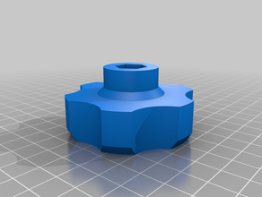 bouton de m8 60 mm diamètre 3d print model - Mito3D