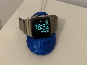 sand befüllbar Zick-Zack-apple watch-Ladestation 3d print model - Mito3D