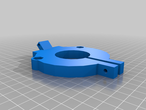 drill press guard bracket 3d print model - Mito3D