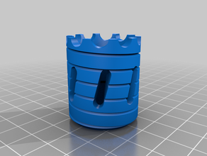 nerf firestrike namlu fren mod 3d print model - Mito3D