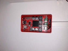 sanwu tpa3116 cuadro el amplificador bluetooth de la junta filamento muestra música 3d print model - Mito3D