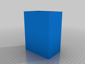 flower vase simple customized 3d print model - Mito3D