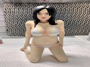 japanische av-star sora aoi-3d-scan-Körper-bikini-Figur 3d print model - Mito3D
