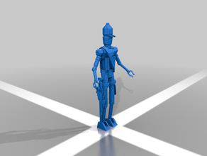 ig-88 droids separated mandalorian robot start wars 3d print model - Mito3D