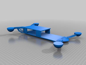 grande fpv avançada drone quadro 3d print model - Mito3D