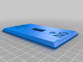 basic light switch cover 3d print model - Mito3D