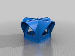 triple a-frame bird house final - extendet de almacenamiento 3d print model - Mito3D