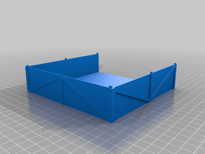 accatastamento cassetti prototipo cassetto mini impilabile di archiviazione 3d print model - Mito3D