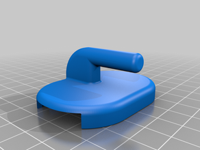 toilet hinge 3d print model - Mito3D