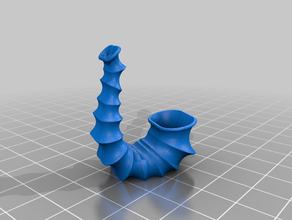 double pipe 3d print model - Mito3D