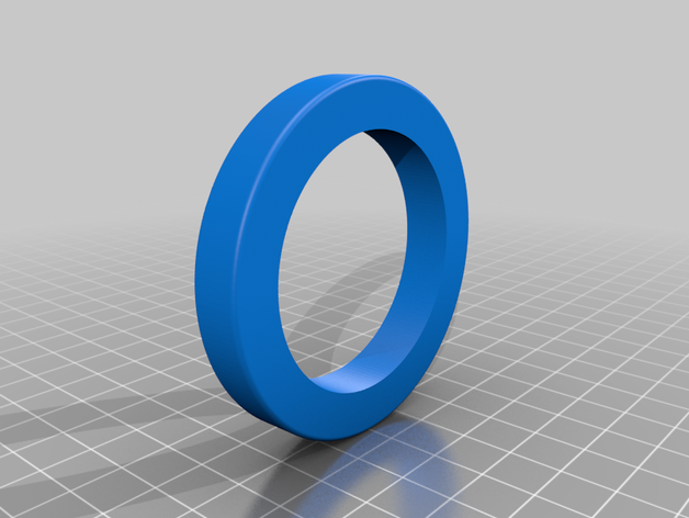 9,5 mm témoin de l'anneau 3D print model - Mito3D
