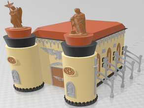 imperial church - tropicana caps 500ml cans cardboard plastic boxes wh40k 40k warhammer tabletop gaming warhammer40k 40000 3d print model - Mito3D