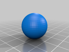 simple ball 3d print model - Mito3D
