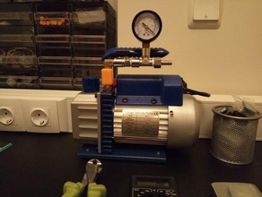 vacuum pump coupler 3d print model - Mito3D