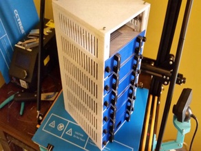 pi4 server rack raspberry pi 3d print model - Mito3D