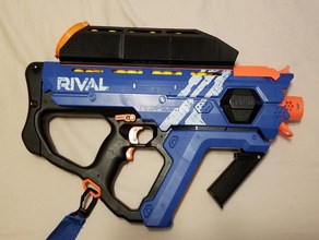 nerf rival angled front grip afg 3d print model - Mito3D