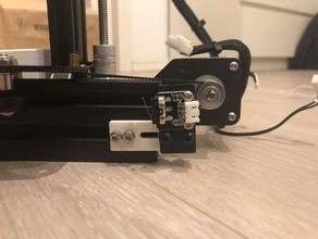 ender 2 y axis stop adapter creality y-axis 3d print model - Mito3D