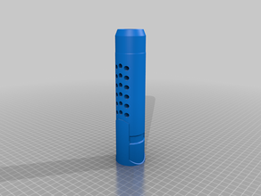 nerf le baril pièce jointe bricolage ender 3 mod 3d print model - Mito3D