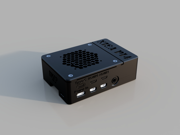 raspberry pi 4 caso 3D print model - Mito3D