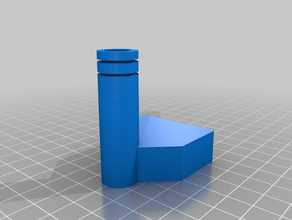 sun filter nozzle aquarium canister output pipe plumbing 3d print model - Mito3D