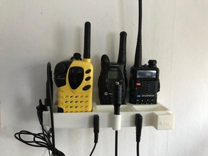 jamón estación de radio mit zubeh r baofeng bf-f8+ uv-5r bff8 uv5r 3d print model - Mito3D