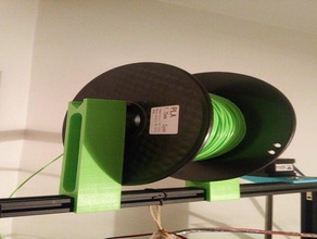 filament bobbin holder 3d print model - Mito3D