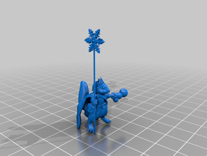elka nieve ardilla aprendiz de los elfos dungeons dragons 3d print model - Mito3D