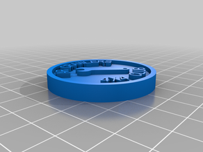 my customized coin creator 3d print model - Mito3D