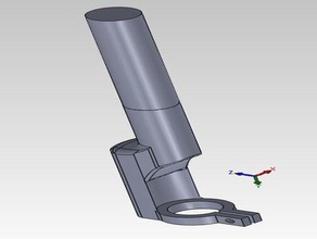 plasma-machine-torch s45 handheld-Fackel-Halter 3d print model - Mito3D