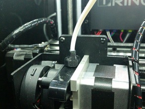 kodama trinus ajuste de imprensa filamento do tubo guia 3d print model - Mito3D
