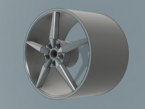 holex jb-2 rc wheel 1 10 custom car wheels 3d print model - Mito3D
