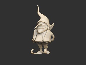 gnomes evil fable gnome 3d print model - Mito3D