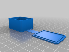 caixa 2 med 3 x 4 cm personalizado 3d print model - Mito3D