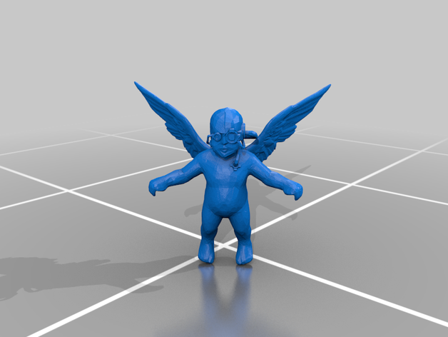 cherub1 - inq Handlanger tm 40k cherub Schergen 3D print model - Mito3D