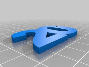 2020 matematik temal anahtarl k matemática chaveiro anahtarlik ano novo 3d print model - Mito3D