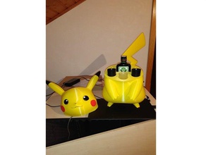jaegermeister pikachu alcool bevanda a proposito j&auml germeister pokemon 3d print model - Mito3D
