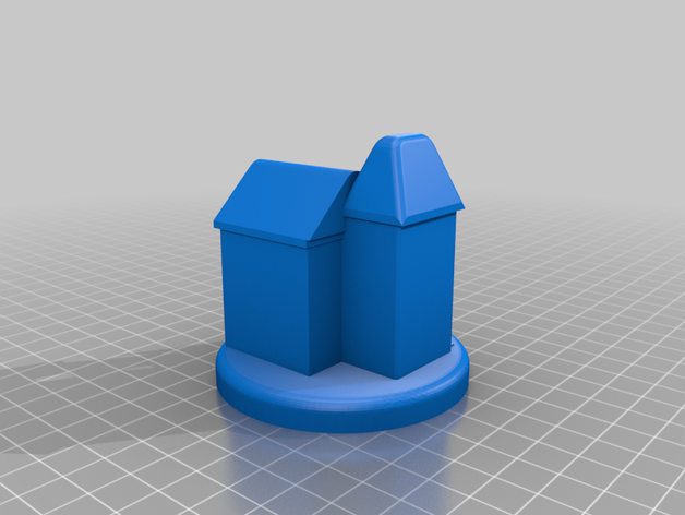 maison noel jouet 3D print model - Mito3D