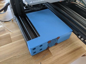 carcasa electrónica skr-junta de ender 3 pro bigtreetech skr creality escritorio ender3 13 v13 3d print model - Mito3D