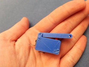 basit çekme anahtarı kolay çekin 3d print model - Mito3D