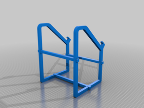 tall laptop stand computer accessories 3d print model - Mito3D