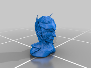 elda bobafps fantasie a cabeça phantasie 3d print model - Mito3D