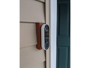 nest hello vinyl siding mount doorbell 3d print model - Mito3D