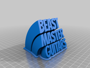 beast master personnalisé 3d print model - Mito3D