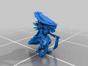 alienbug alien bobafps bug figur 3d print model - Mito3D