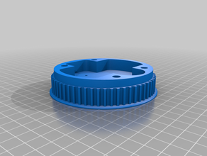 main pulley adapted module 3d print model - Mito3D
