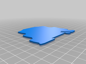 riel din isoplate 3d print model - Mito3D