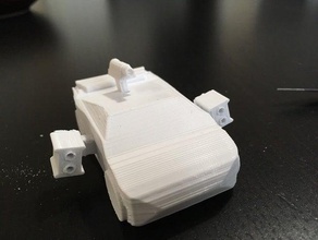 auto giocattolo rimovibile accessori 3d print model - Mito3D