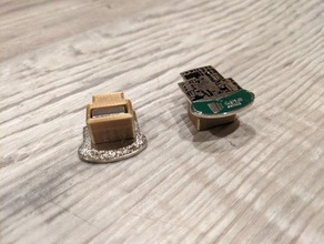 la solapa de imán nevera convertidor con pin 3d print model - Mito3D