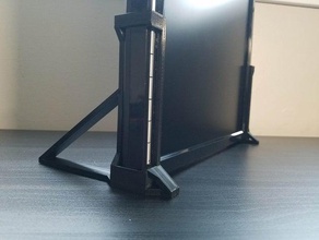 asus vw246 moniteur support vertical le stand à la verticale 3d print model - Mito3D