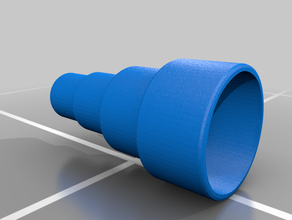 universal-adapter für Staubabsaugung 3d print model - Mito3D